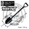 Extended Maximus – Black Mild Steel
