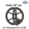 Whites Coil 7″ Ultimate Spectra VX3, V3, V3i, MX5