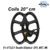 Whites Coil 8″x 6″S.E.F. Double Elliptical  DFX, MXT, M6