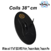 Whites coil 15″x8″ EDS WSS Prizm, Treasure Master, Treasure Pro