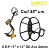 GARRETT ACE  Coil S.E.F 15″ x 12″ DD